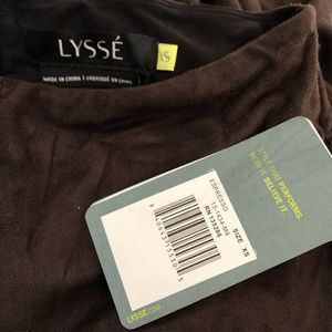 Lyss/é Womens Back Slit Sude Lysse Womens Sportswear 13-1434-M8